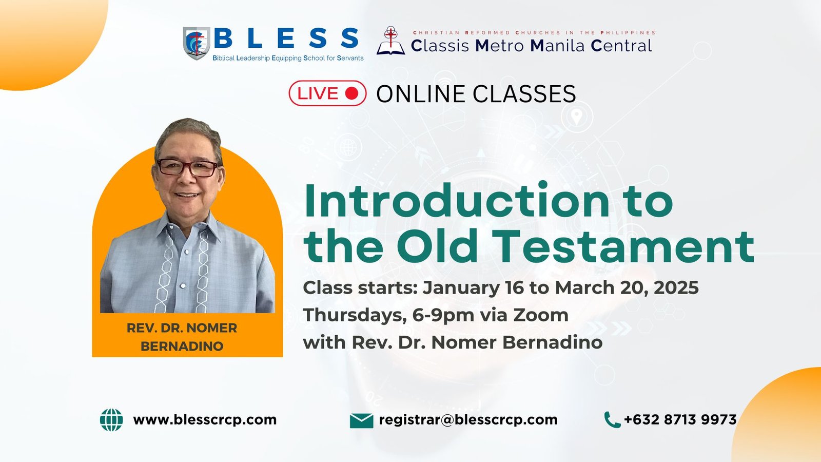 Introduction to the Old Testament Class Batch 2