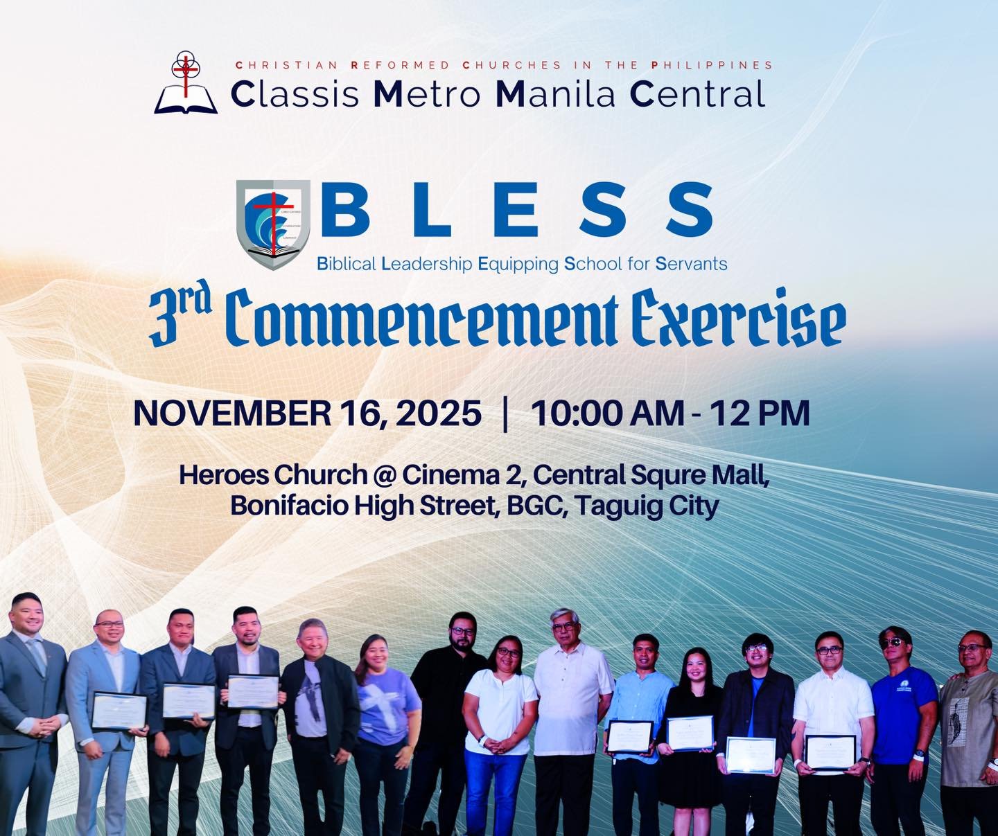 🎓 BLESS Celebrates Its 3rd Commencement Exercises