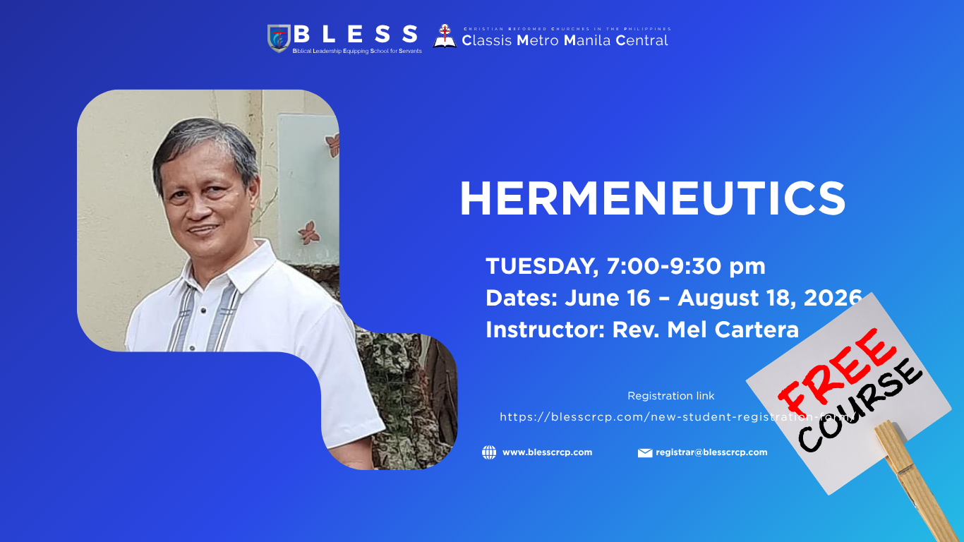 Hermeneutics free session